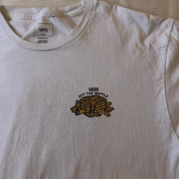vans waffle t shirt